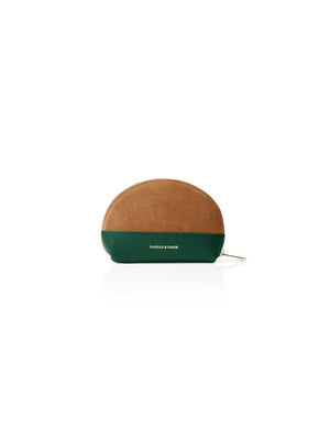 Refurbished Chiltern Coin Purse - Tan & Emerald Green (Game Fair 2022)