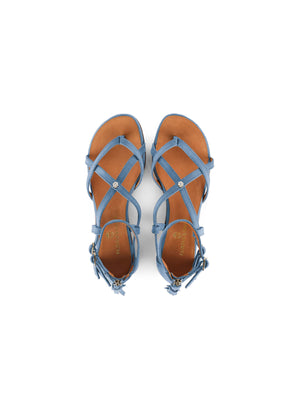 Refurbished Brancaster - Tan & Cornflower Blue