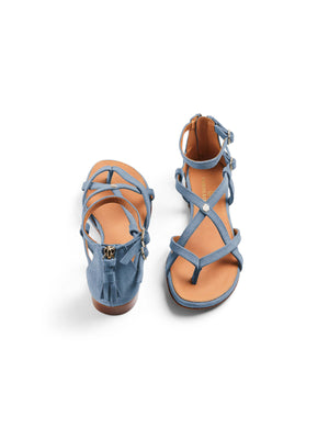Refurbished Brancaster - Tan & Cornflower Blue