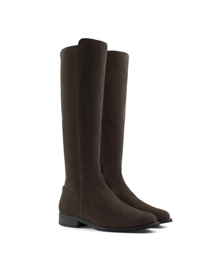 Refurbished Flat Belgravia - Chocolate Suede