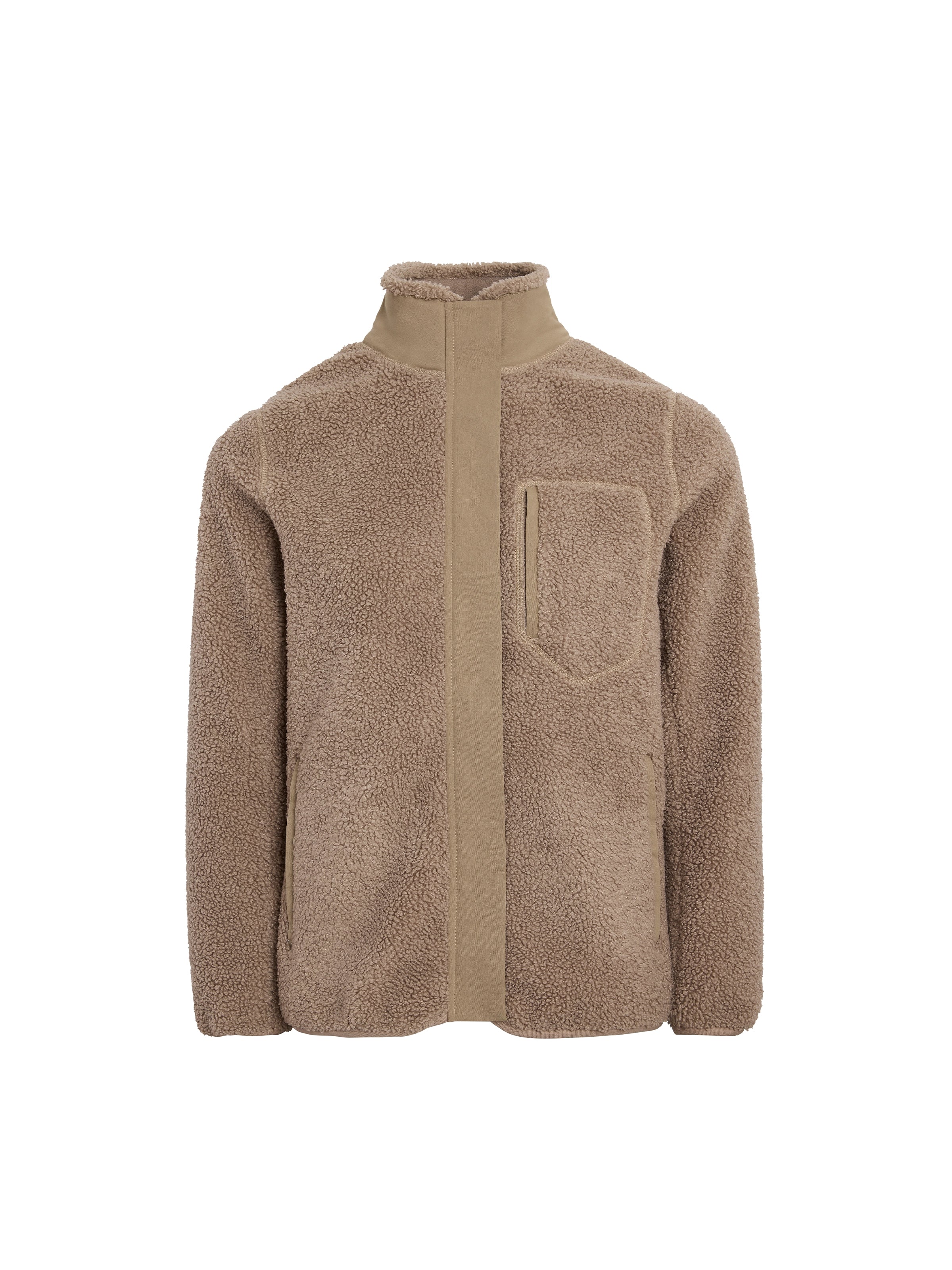 Refurbished Agnes Fleece Jacket - Fawn | Refavored