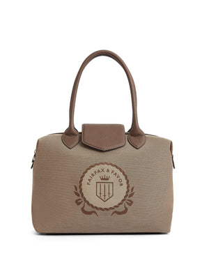 Refurbished Lemmington Tote - Jacquard Taupe