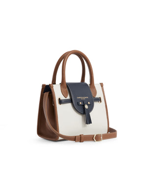 Refurbished Mini Windsor Handbag - Tri-Colour Leather