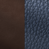 chocolate & navy Swatch image