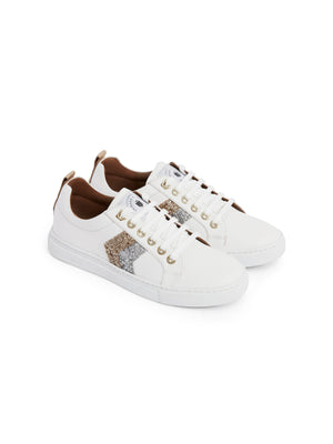 Refurbished Alexandra - White - Glitter