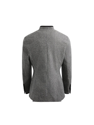 Refurbished Madeline Jacket - Monochrome Herringbone