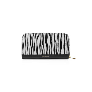 Refurbished Salisbury Purse - Zebra Haircalf