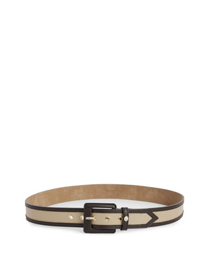Refurbished Marseille Belt - Caramel & Chocolate Leather