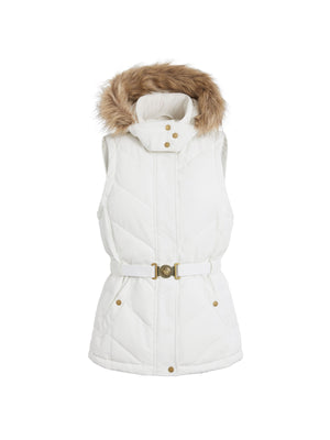 Refurbished Charlotte Gilet - Winter White