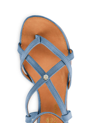 Refurbished Brancaster - Tan & Cornflower Blue