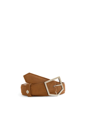 Refurbished Felbrigg Belt - Tan Suede