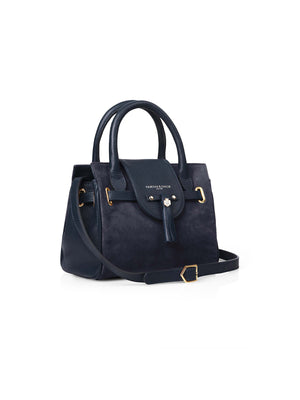 Refurbished Mini Windsor Handbag - Navy