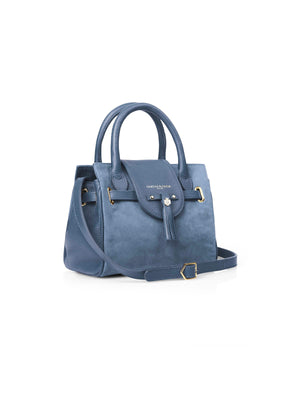 Refurbished Mini Windsor Handbag - Cornflower Blue