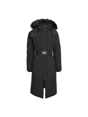 Refurbished Charlotte Padded Longline Coat - Black
