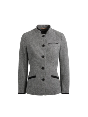 Refurbished Madeline Jacket - Monochrome Herringbone