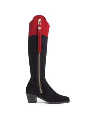 Refurbished Heeled Regina (Regular Fit) - British Equestrian Red & Navy