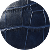 navy croc Swatch image