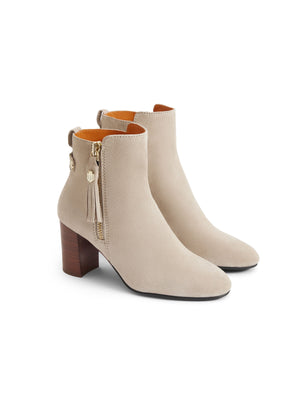 Women&#039;s Oakham Ankle Boot Stone Suede