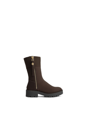 Refurbished Shearling Lined Paris - Chocolate Nubuck