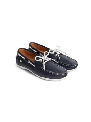 Refurbished Salcombe - Navy Leather