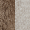 taupe herringbone Swatch image