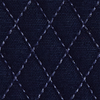 quilted navy velvet Swatch image