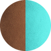 tan-turquoise-suede Swatch image