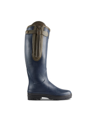 L'Alliance Neoprene Lined Wellington Boot (Navy) Sporting Fit