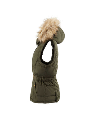 The Charlotte Gilet - Khaki
