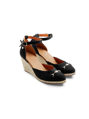 The Florence Wedge - Black