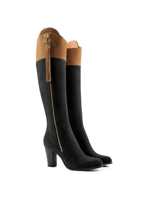 The High Heeled Regina (Regular Fit) - Tan &amp; Black
