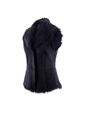 The Elizabeth Gilet - Navy