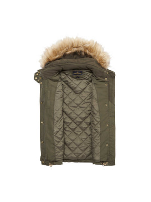 The Charlotte Gilet - Khaki