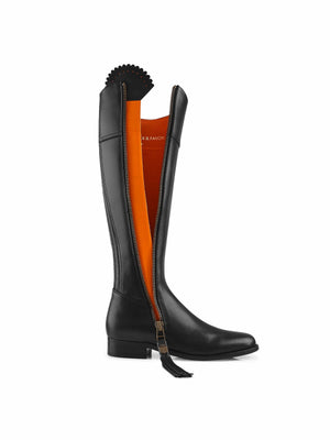 The Regina (Black) Narrow Fit - Leather Boot