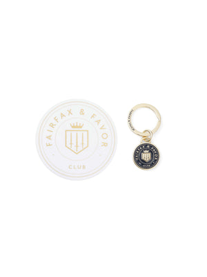Signature Key Ring and Car Sticker Set