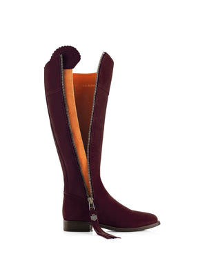 The Regina (Sporting Fit) - Plum Suede