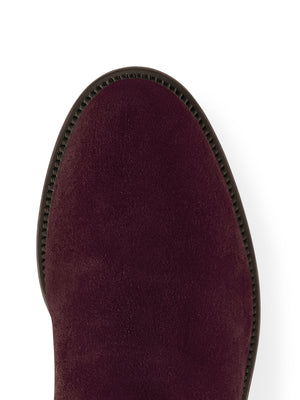 The Heeled Regina (Regular Fit) - Plum Suede