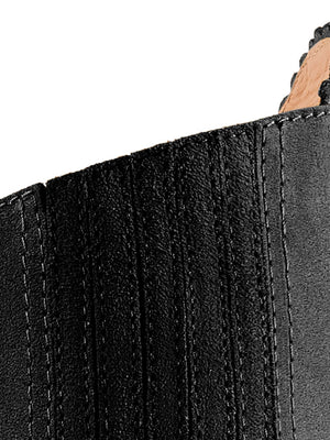 The High Heeled Regina (Sporting Fit) - Black Suede