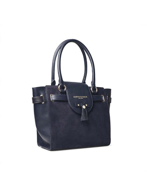 The Windsor Tote - Navy Blue