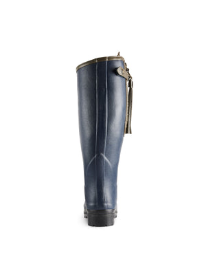 L'Alliance Neoprene Lined Wellington Boot (Navy) Sporting Fit