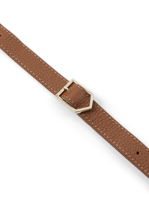 The Loxley Mini Cross Body Bag - Pebbled Tan Leather