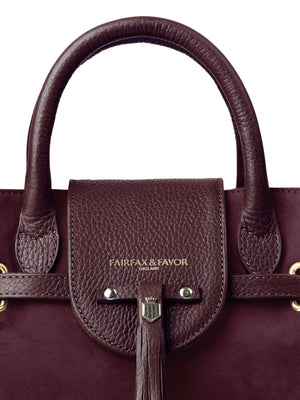 The Mini Windsor Handbag - Plum
