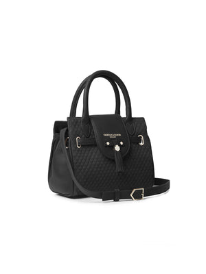 The Mini Windsor Handbag - Quilted Black