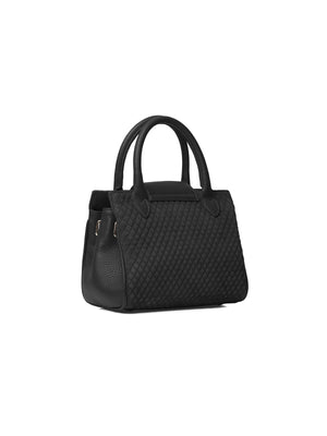 The Mini Windsor Handbag - Quilted Black