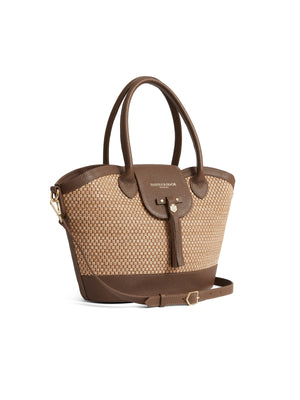 The Windsor Basket Bag - Tan