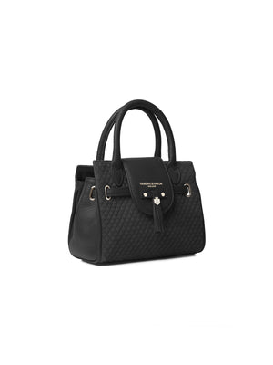 The Mini Windsor Handbag - Quilted Black