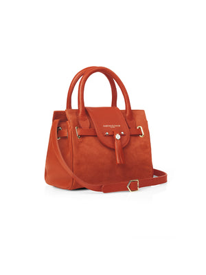 The Mini Windsor Handbag - Sunset Orange