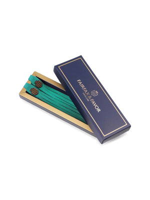Suede Boot Tassels - Aquamarine
