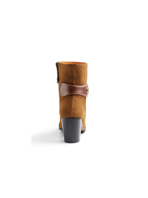 The Upton Ankle Boot - Tan Suede