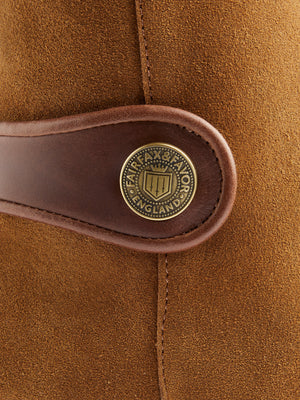 The Upton Ankle Boot - Tan Suede
